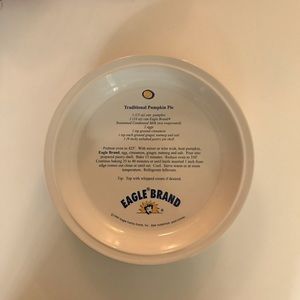 Eagle Brand Ceramic Pie Baking Dish